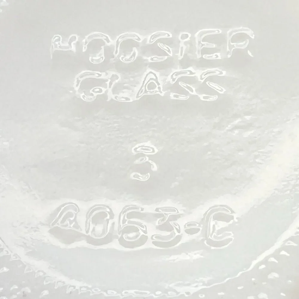 Vintage Hoosier Milk Glass 6